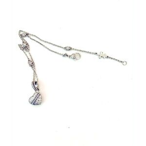 Judith Ripka heart necklace.